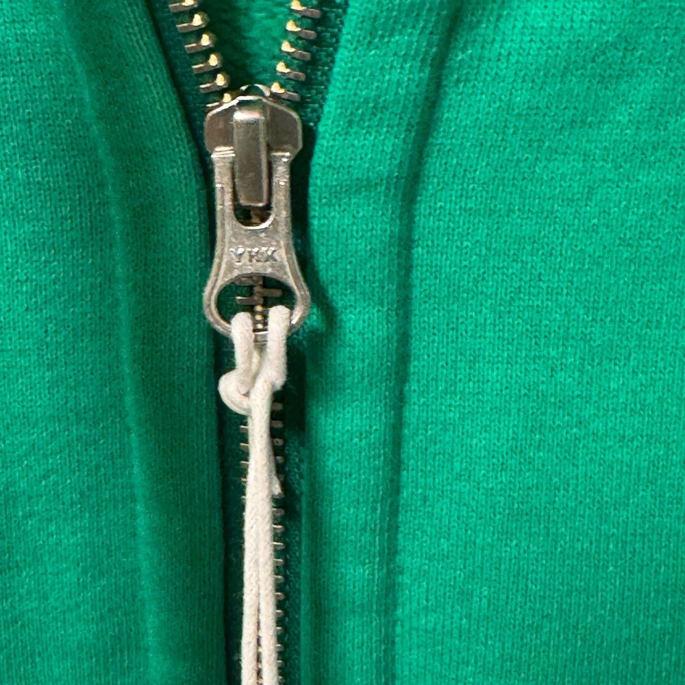Everlane Green Bomber Jacket with White Details - Picture 3 of 7